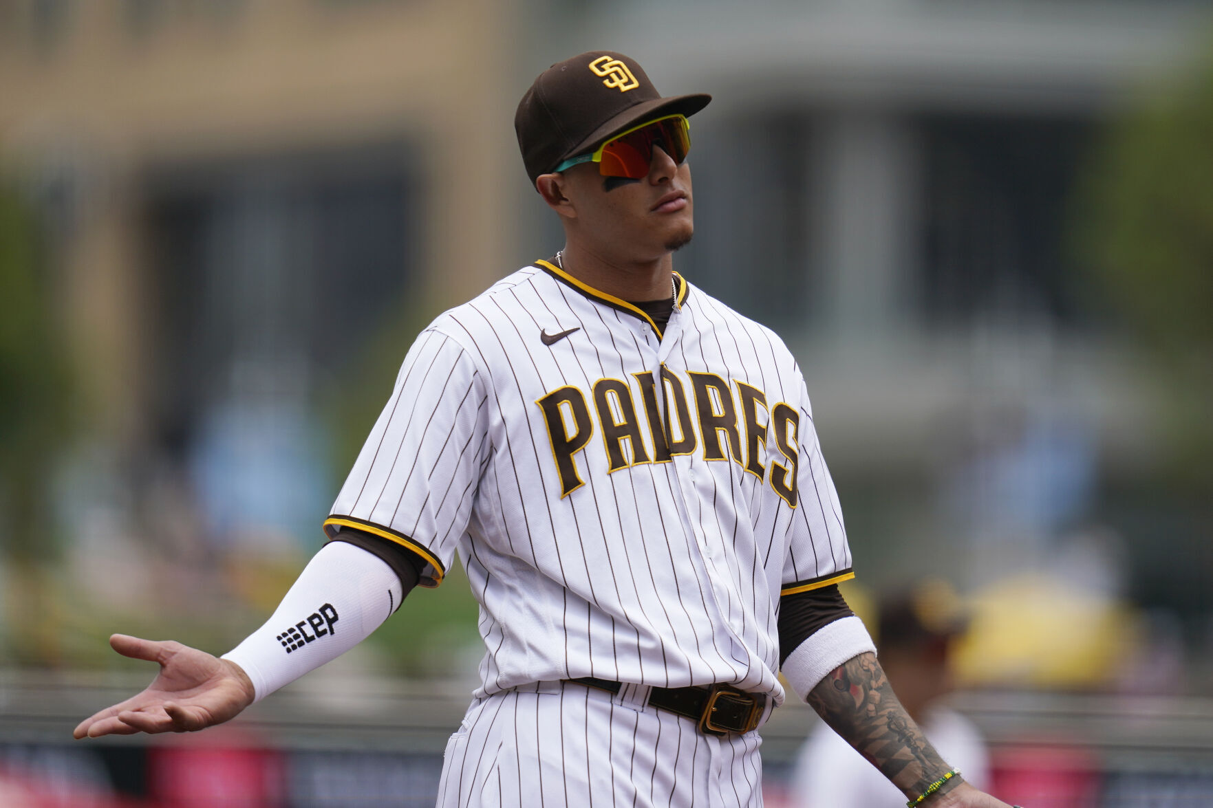 Brewers Padres Baseball
